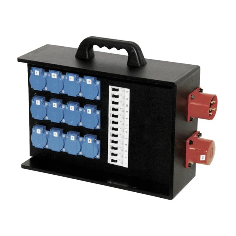 Plint Trefas 32A 432 (12xSchuko 1x432 vidarematning) / Distro Box